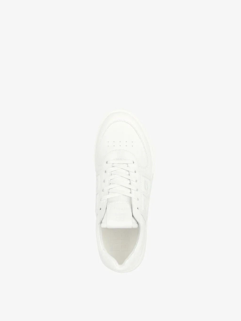 GIVENCHY SS23 White Leather G4 Basket Sneakers for Women