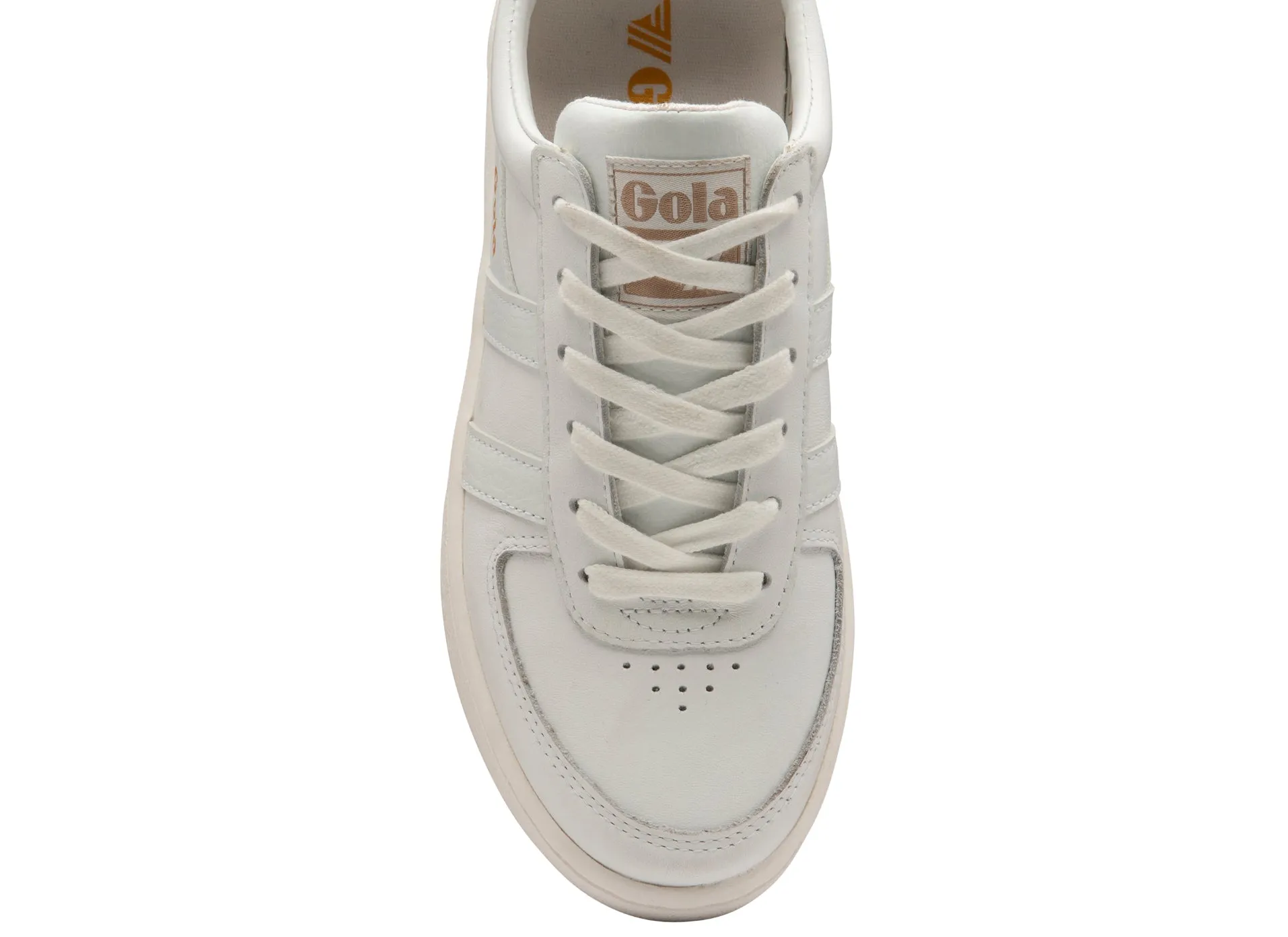 GOLA GRANDSLAM LEATHER SNEAKERS