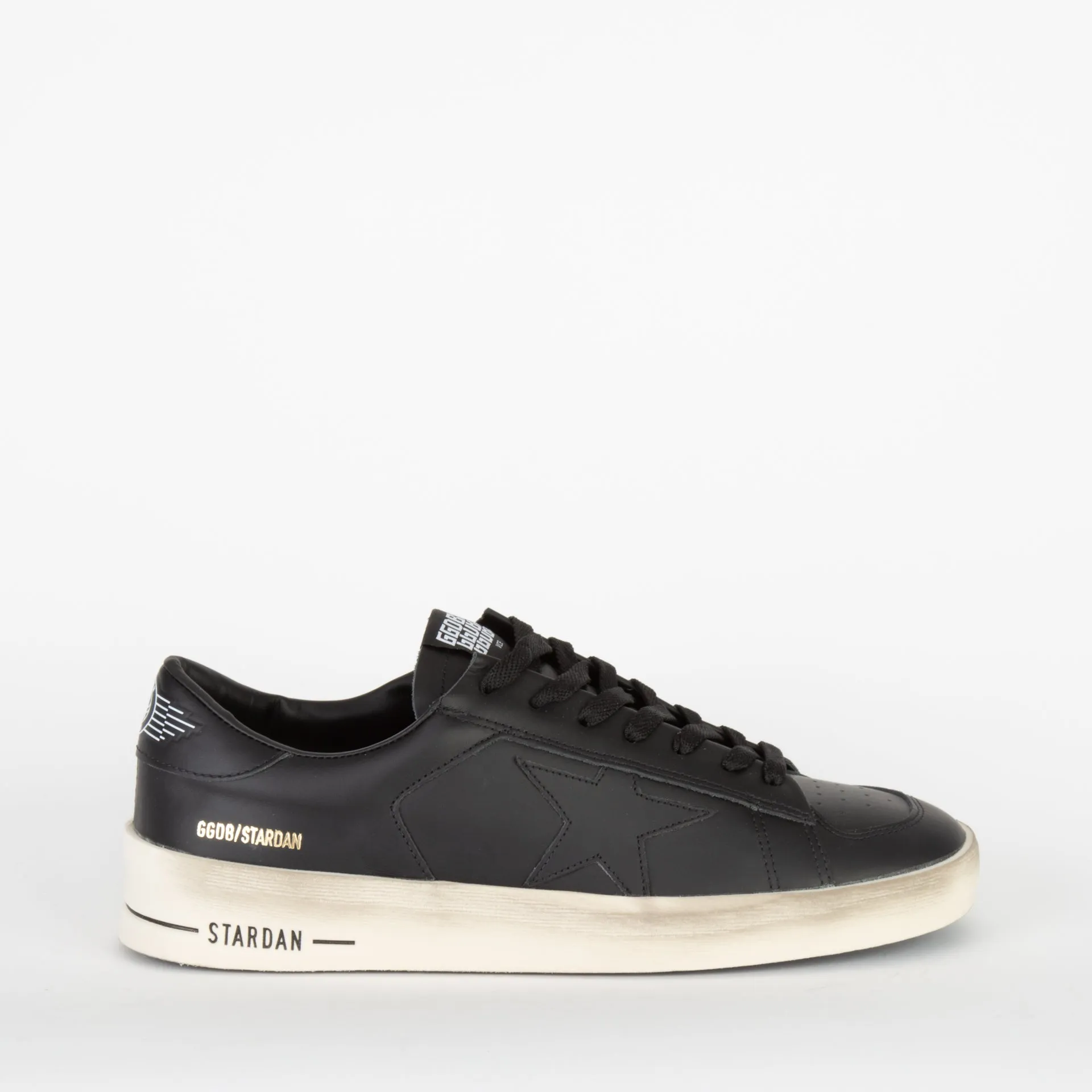 GOLDEN GOOSE SNEAKERS STARDAN BLACK