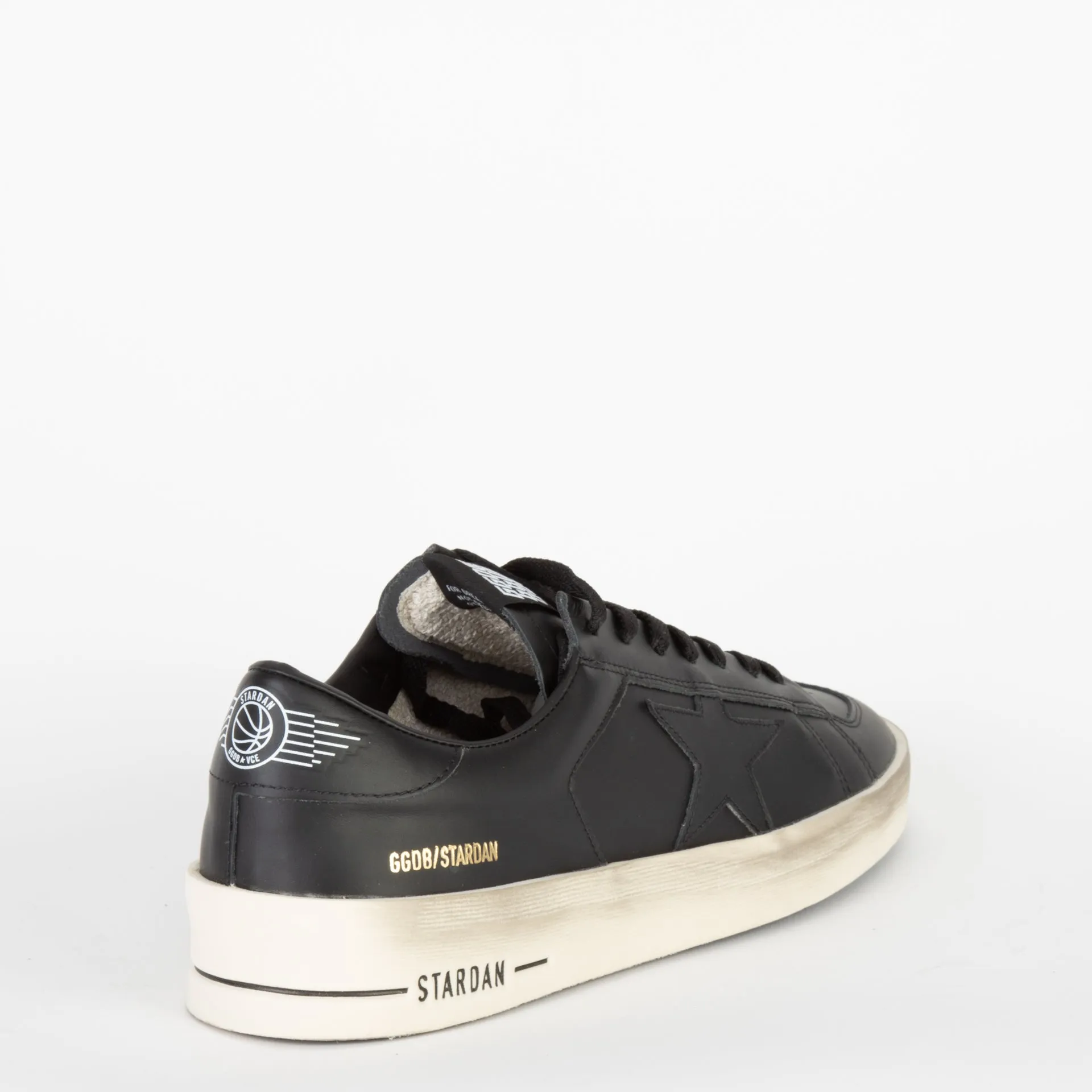 GOLDEN GOOSE SNEAKERS STARDAN BLACK