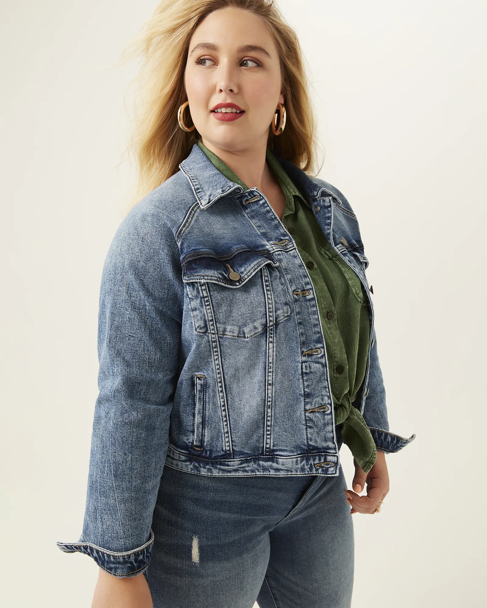 Grace Denim Jacket | Medium Wash