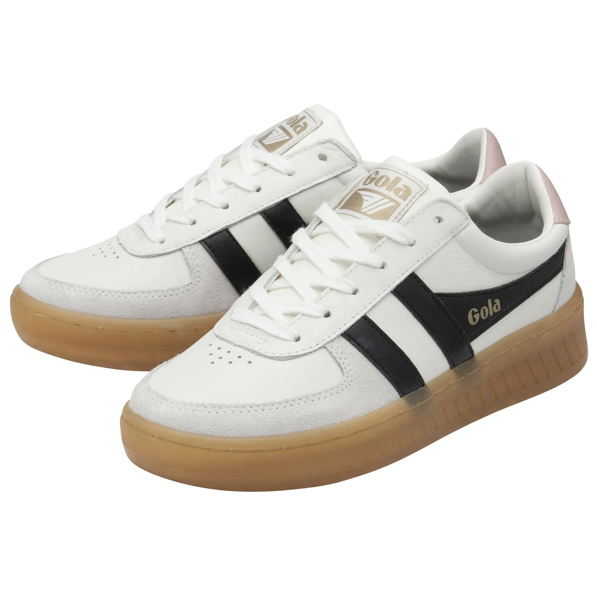 Grandslam Elite Sneakers (White/Black/Chalk/Gum)