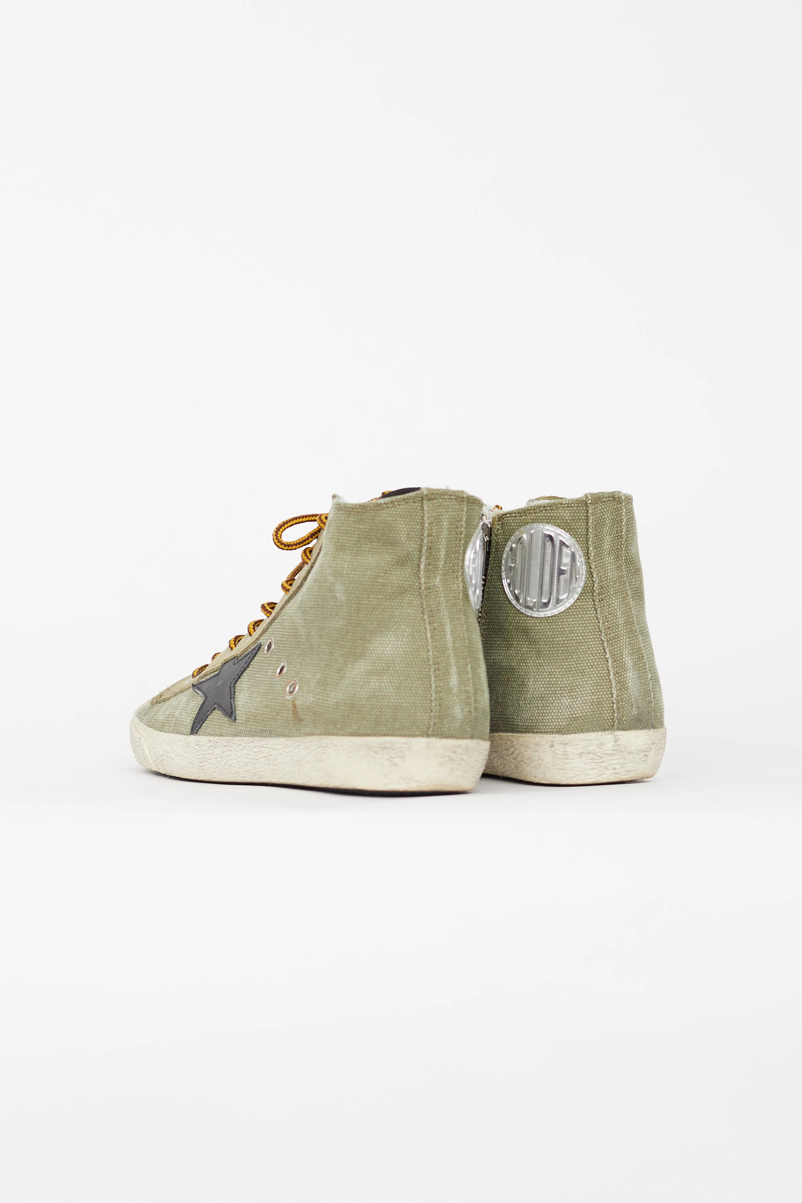 Green Canvas Francy Sneaker