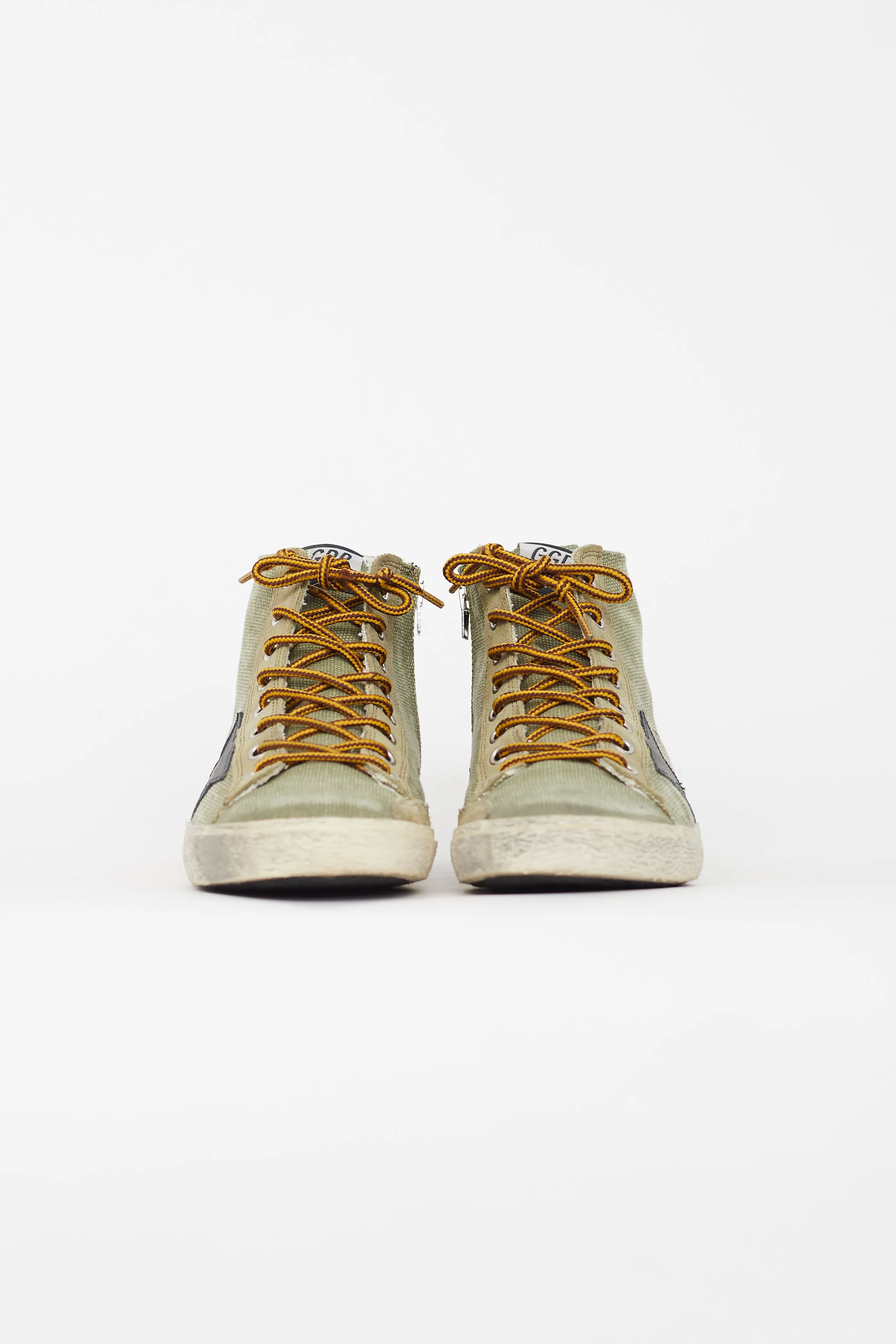 Green Canvas Francy Sneaker