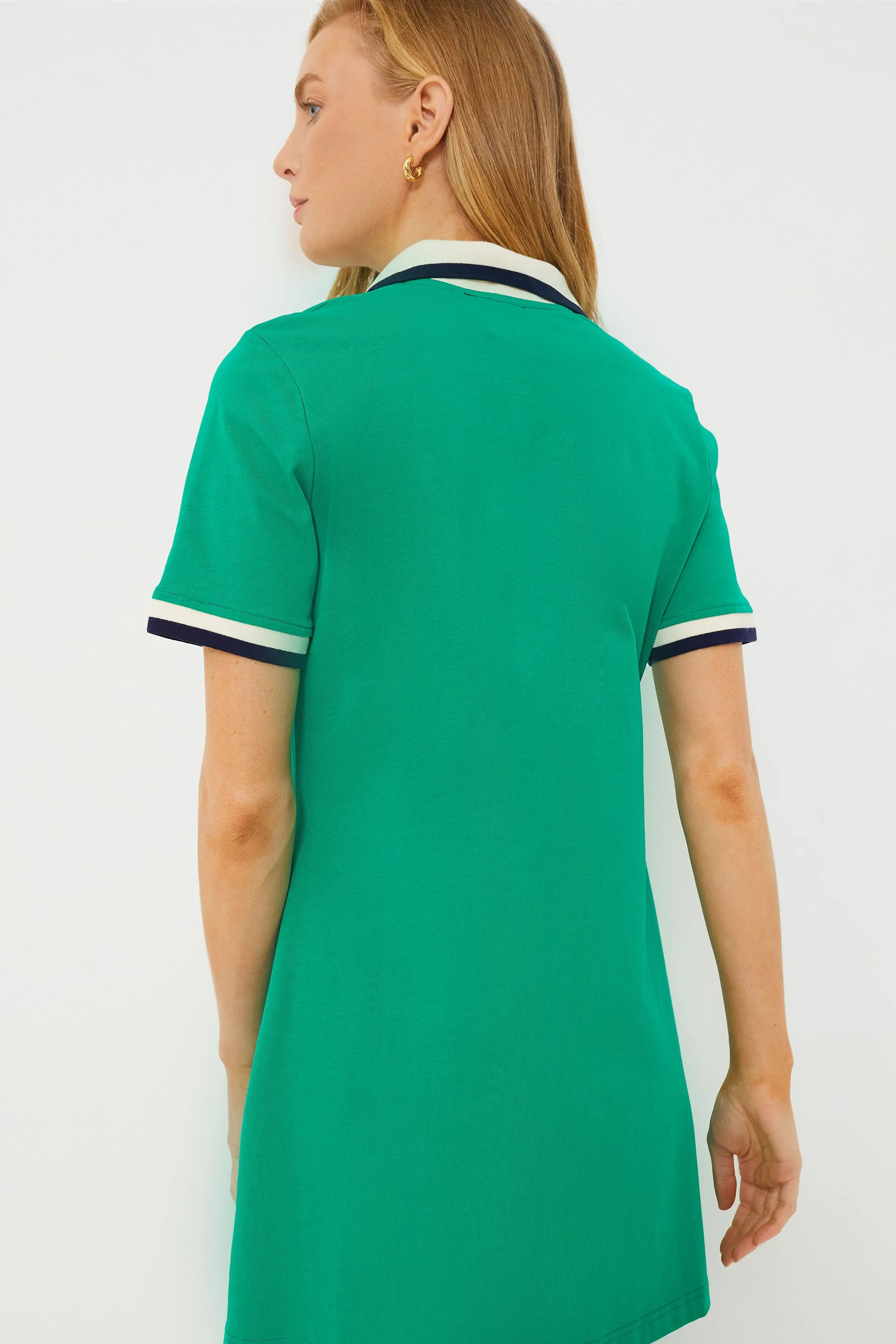 Green Hutton Polo Dress