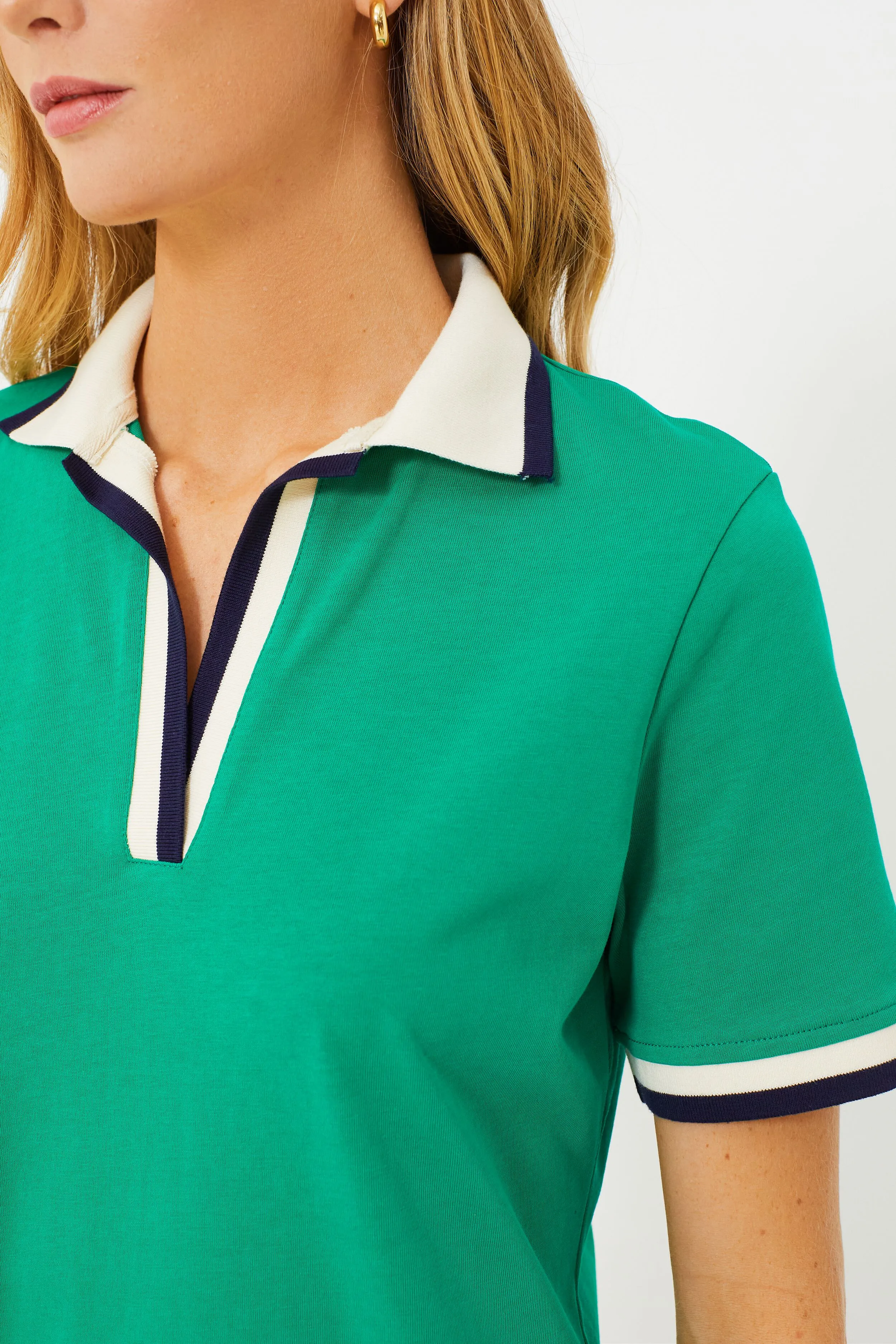 Green Hutton Polo Dress