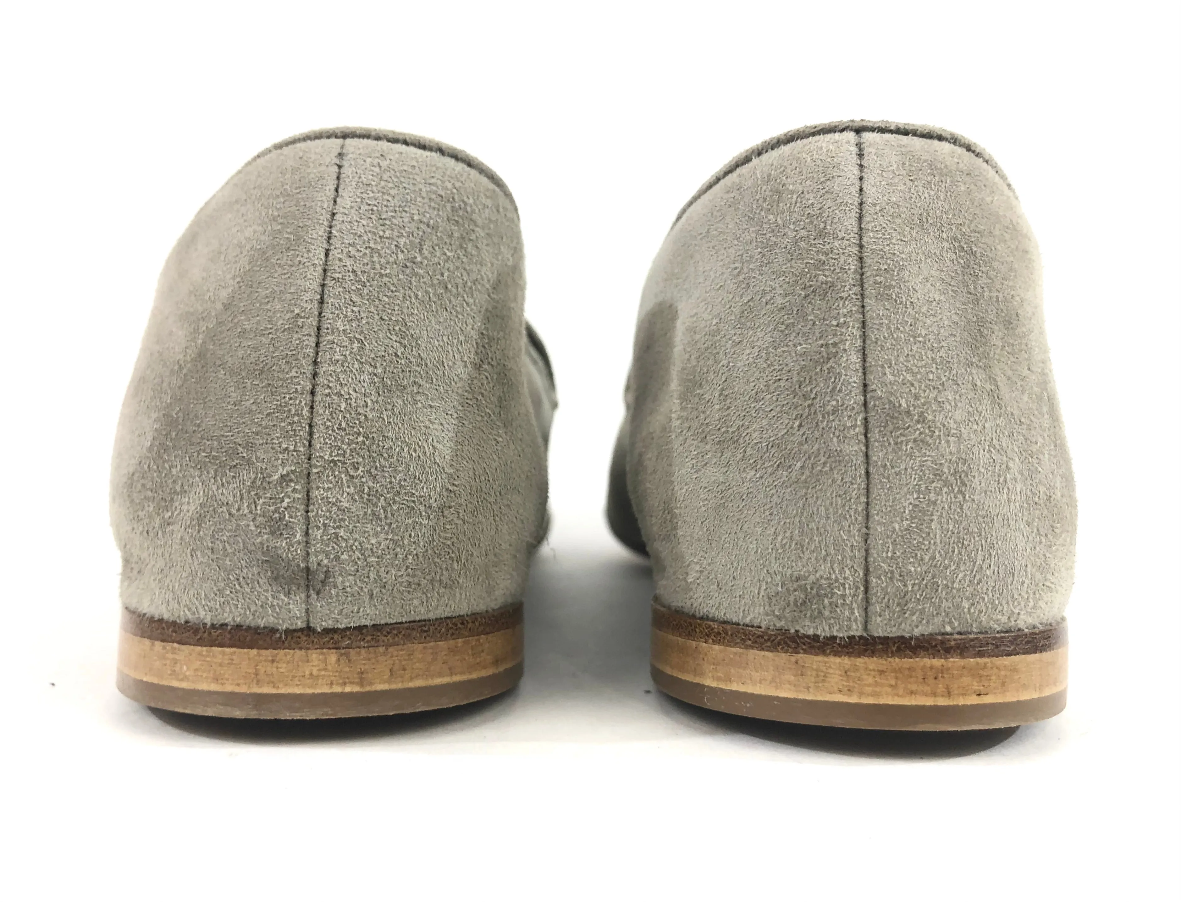 Grey Suede Loafers | Size US 8 - EU 38