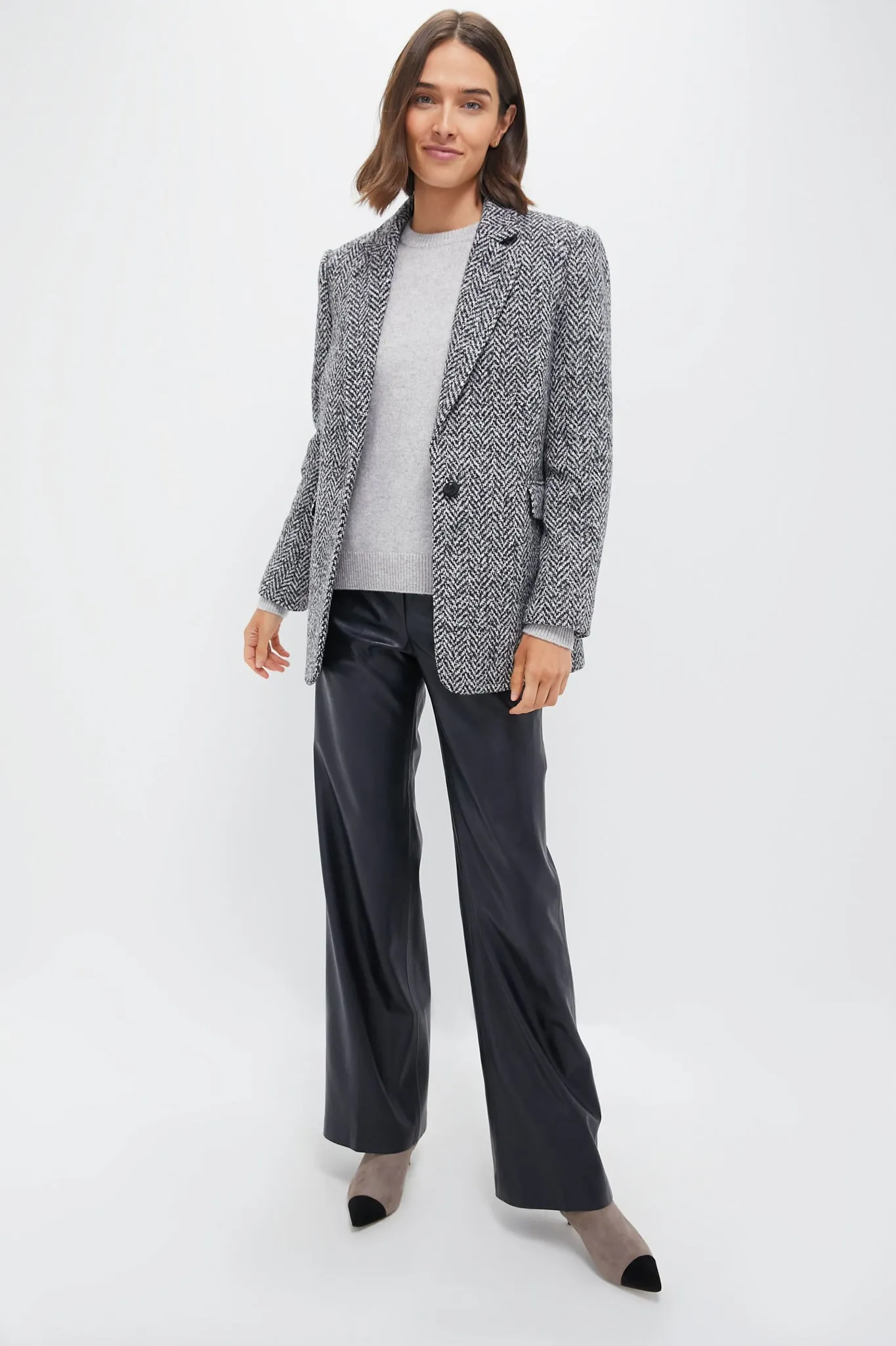 Grey Tweed Julianna Blazer