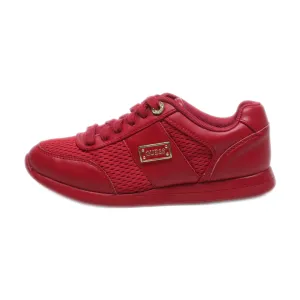 Guess Sneakers Leather Red Colour For Kids