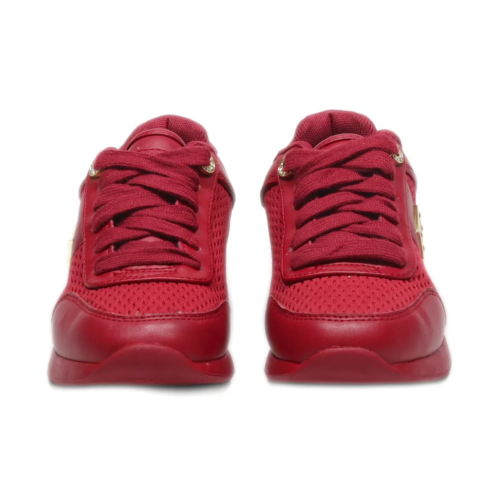 Guess Sneakers Leather Red Colour For Kids