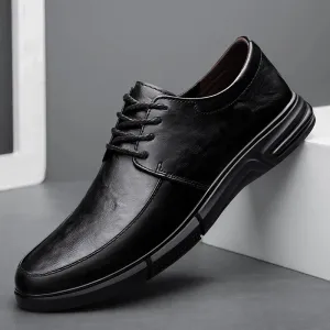 Hnzxzm Men Shoes Lace up Oxfords Formal Classic Business Office Wedding Shoes Wear Elegant Casual Genuine Leather Zapatos Shoes Men