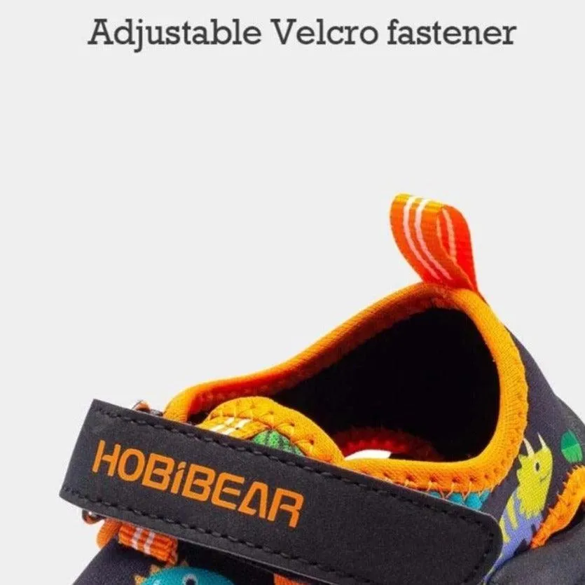 Hobibear Swim Sandals Orange Dino