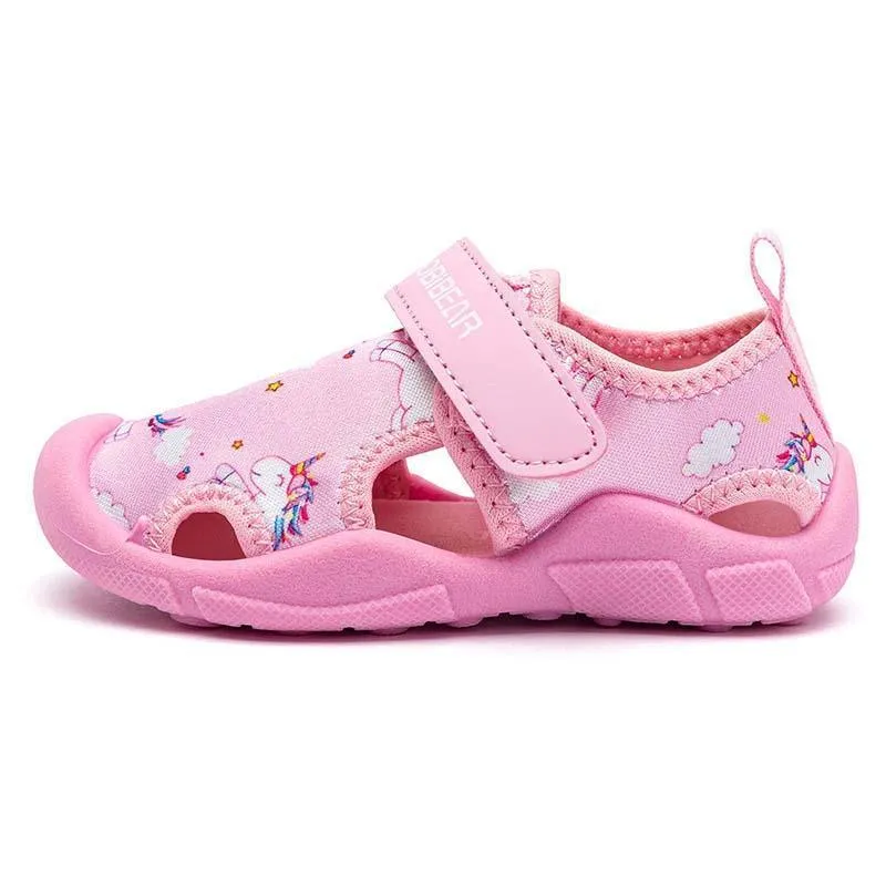 Hobibear Swim Sandals Pink Unicorn