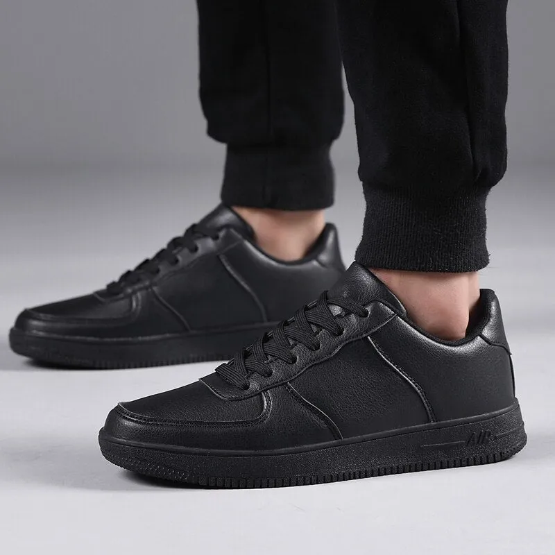 Hot Sale White Men's Sneakers  Light Casual Shoes For Men Breathable Black Men Shoes Big Size 36-48