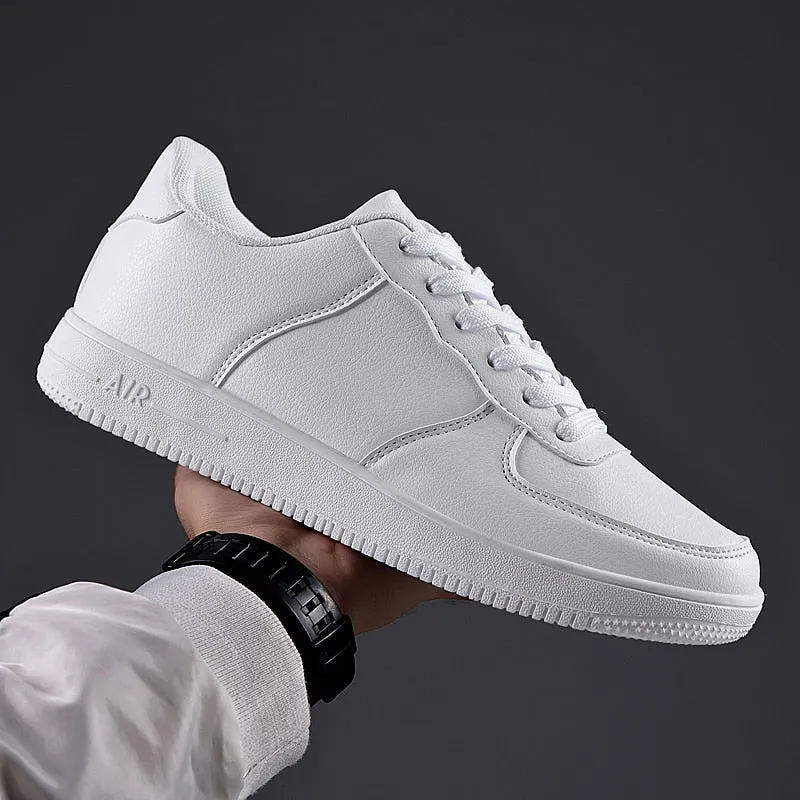 Hot Sale White Men's Sneakers  Light Casual Shoes For Men Breathable Black Men Shoes Big Size 36-48