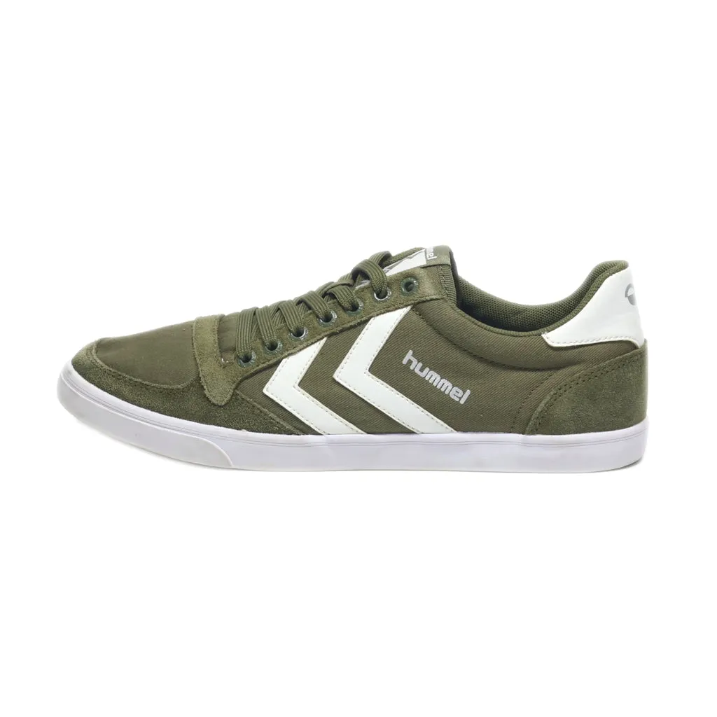 Hummel Low-Top Sneakers Canvas Green Colour For Women