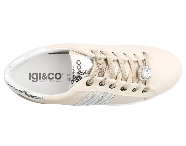 Igi & Co Womens Sneaker 5657233 Natural Pink