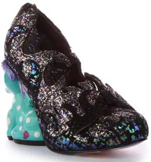 Irregular Choice Dragons Lair In Black Multi For Women