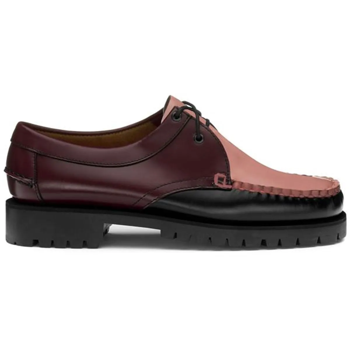 James Lug Woman - Garnet/Black/Pink Blush