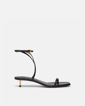 Jol - Leather Sandals - Black