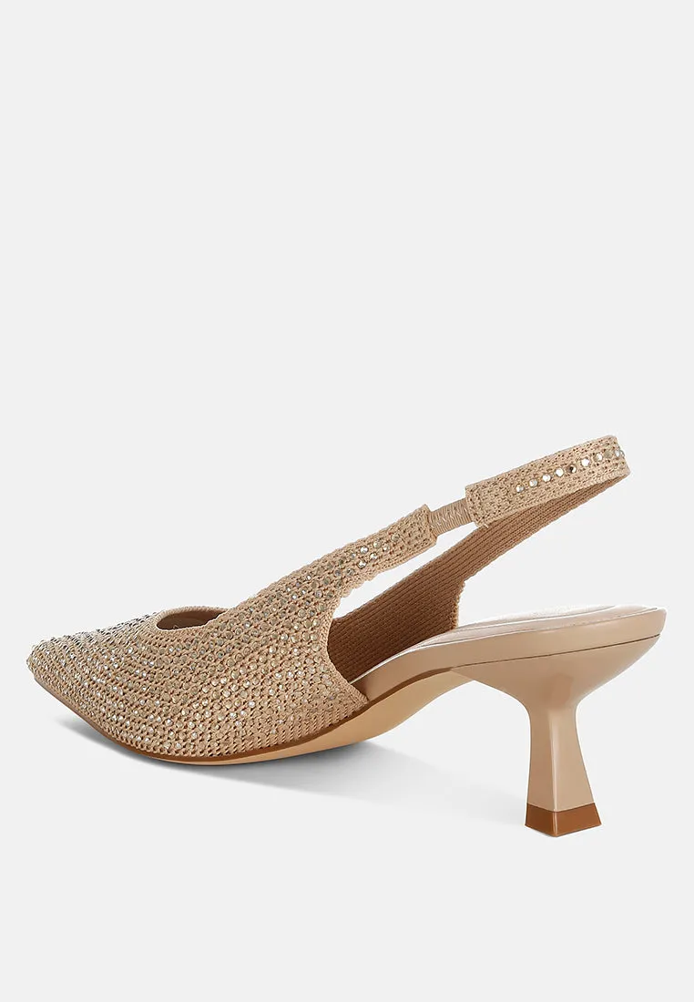 Julep Rhinestone Slingback Sandals