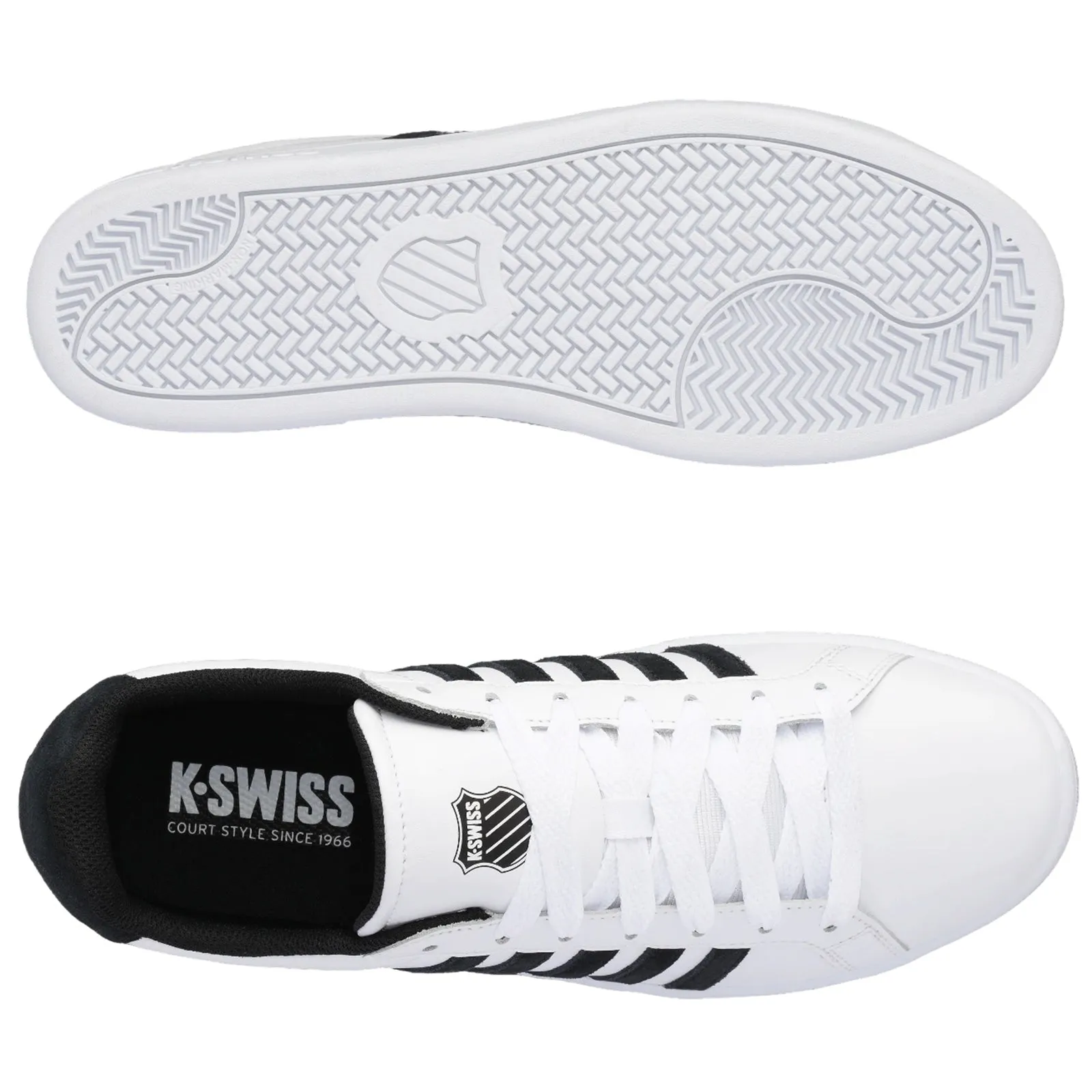 K-Swiss Mens Court Tiebreak Trainers