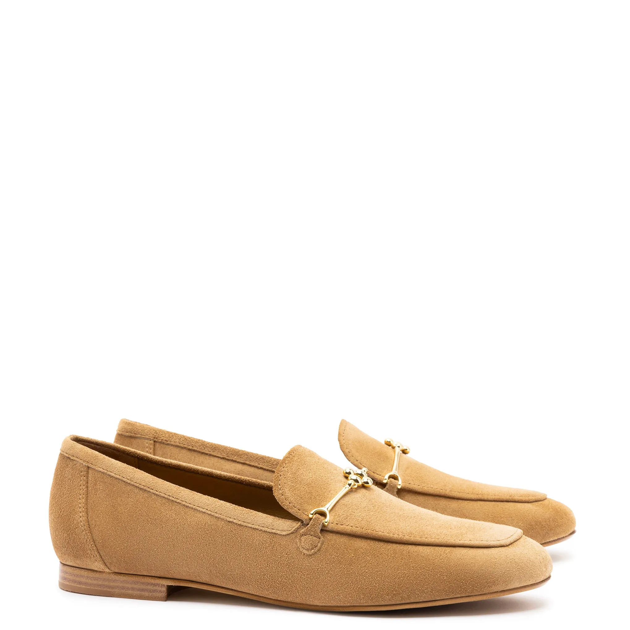 Katherine Loafer In Peanut Suede