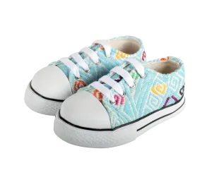 Kids Tennis Shoe- Blue Sky