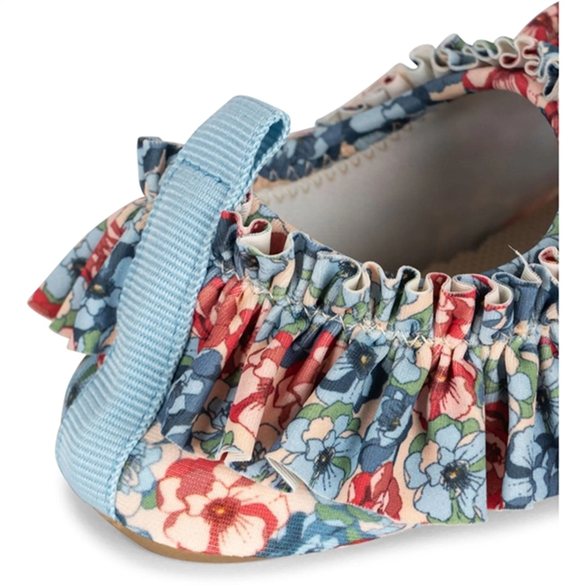 Konges Sløjd Manuca Frill Swim Shoes Rosie Blue