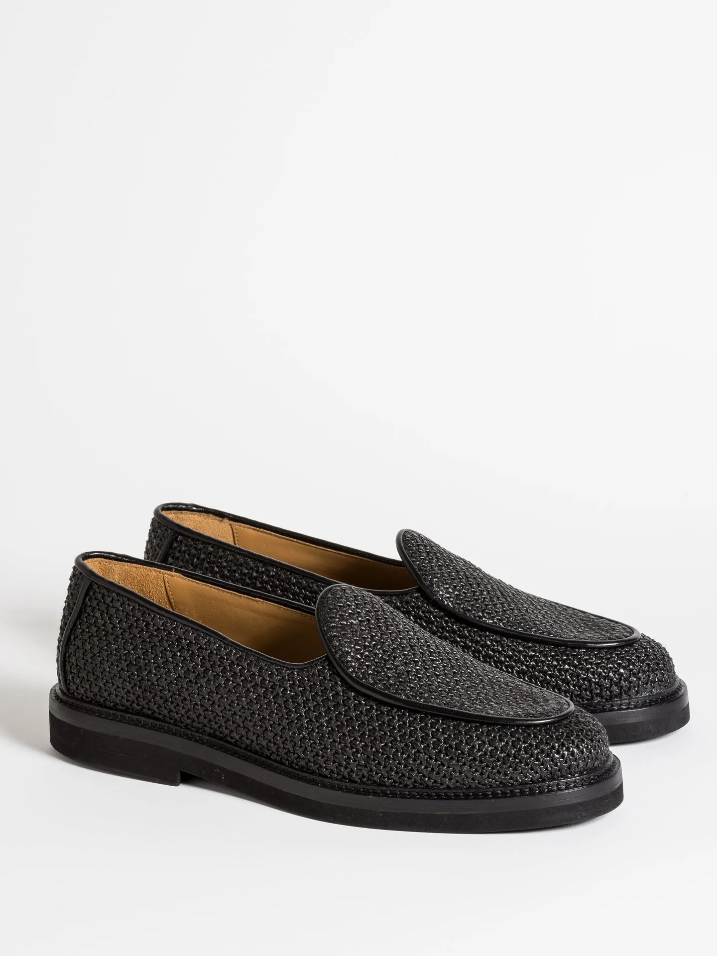 LEX BLACK RAFFIA