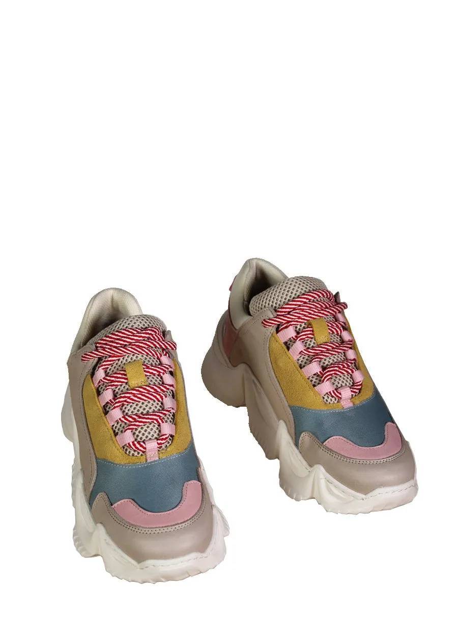 Lolly Sneakers Multi Grey Pink