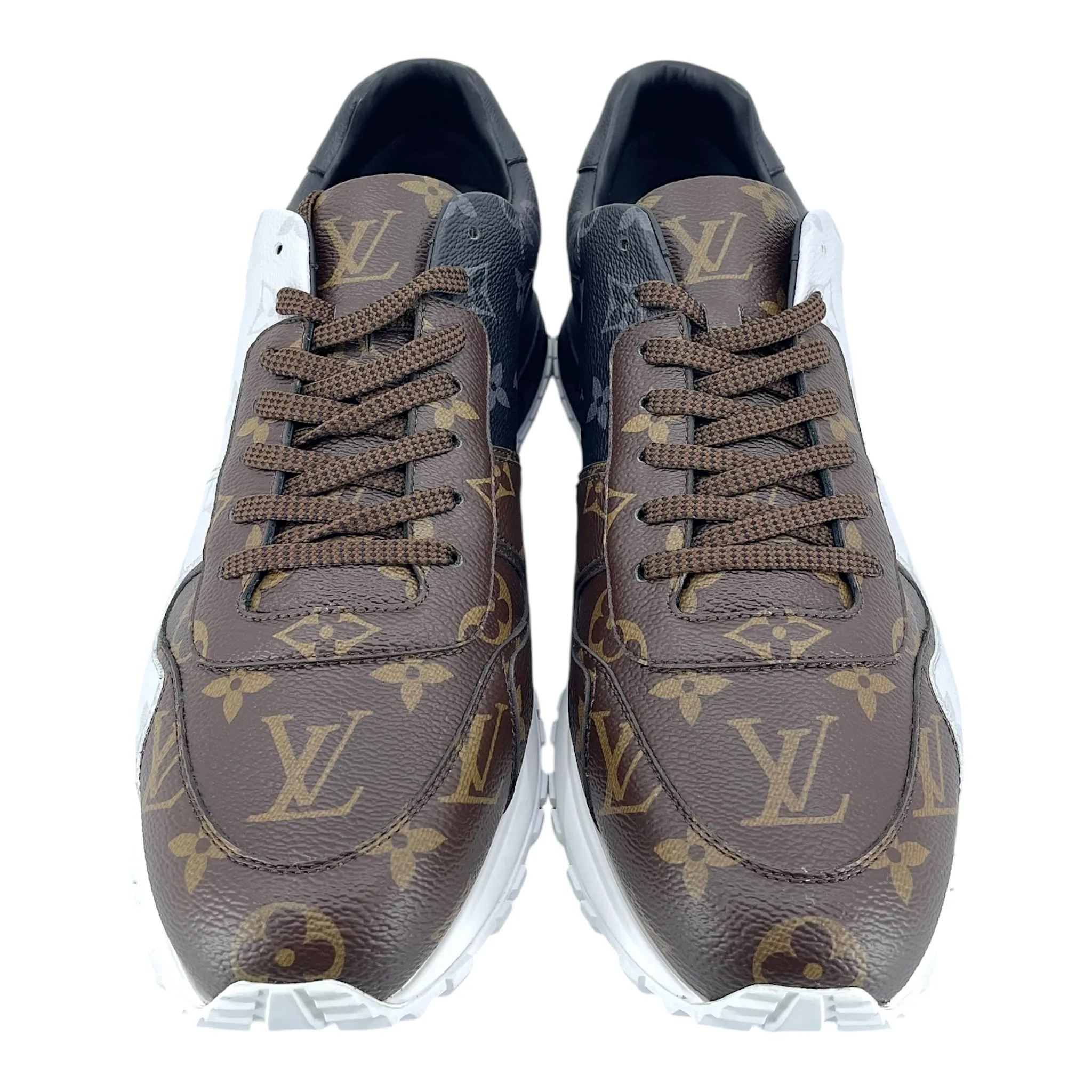 Louis Vuitton Run Away Sneaker Monogram Brown White Black