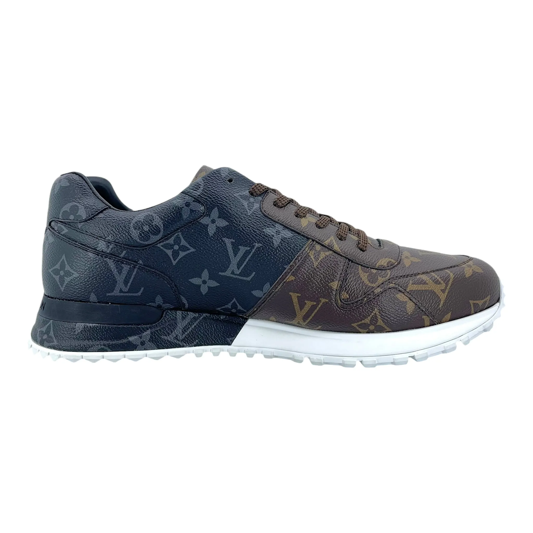 Louis Vuitton Run Away Sneaker Monogram Brown White Black