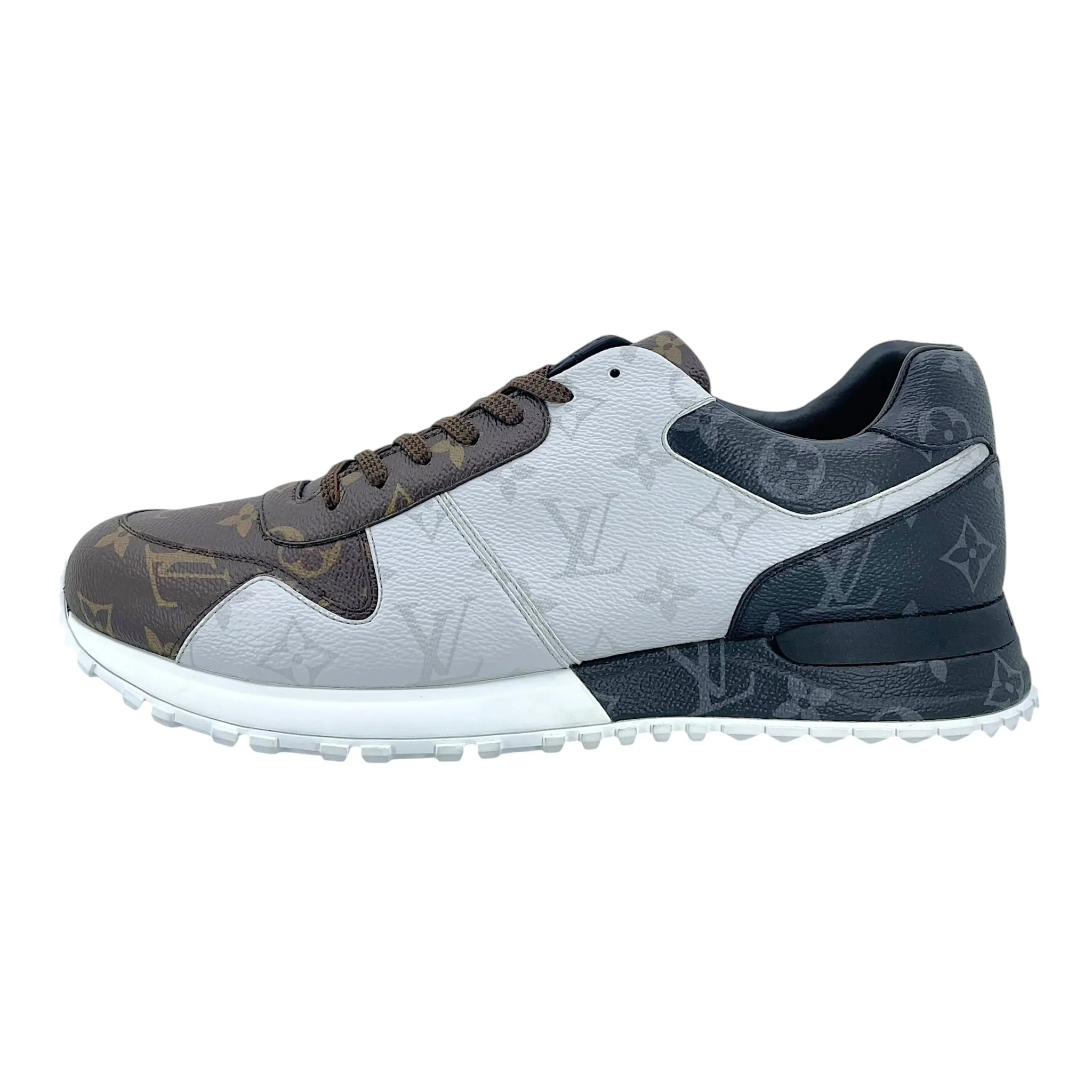 Louis Vuitton Run Away Sneaker Monogram Brown White Black