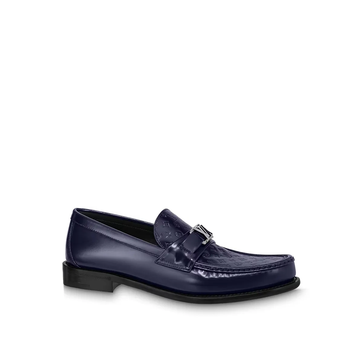 MAJOR LOAFER EMBOSED BLUE COL L/V SHOES MEN