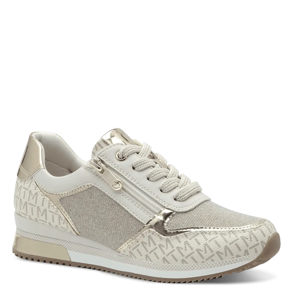 Marco Tozzi Womens Trainer 2-23713-41 Cream Combi