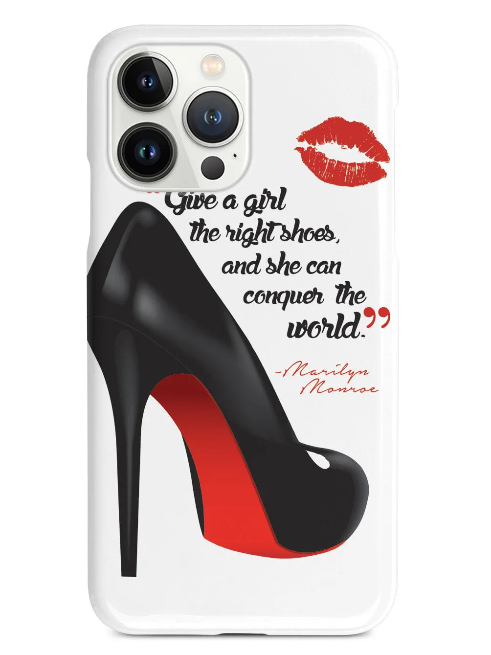 Marilyn Monroe Shoes Diva Case