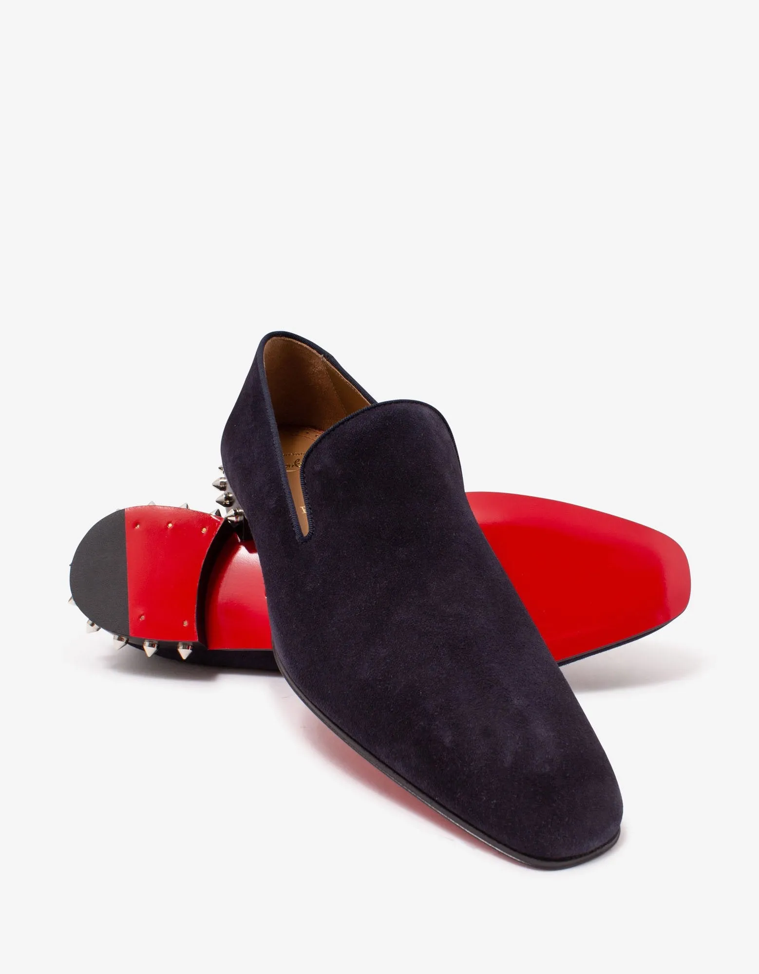 Marquees Ocean Blue Suede Leather Loafers