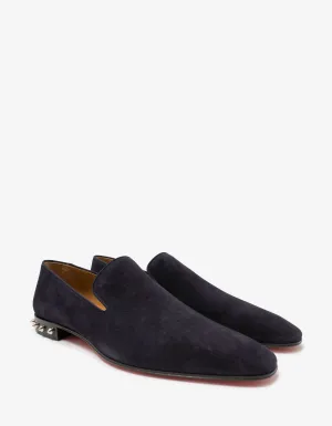 Marquees Ocean Blue Suede Leather Loafers