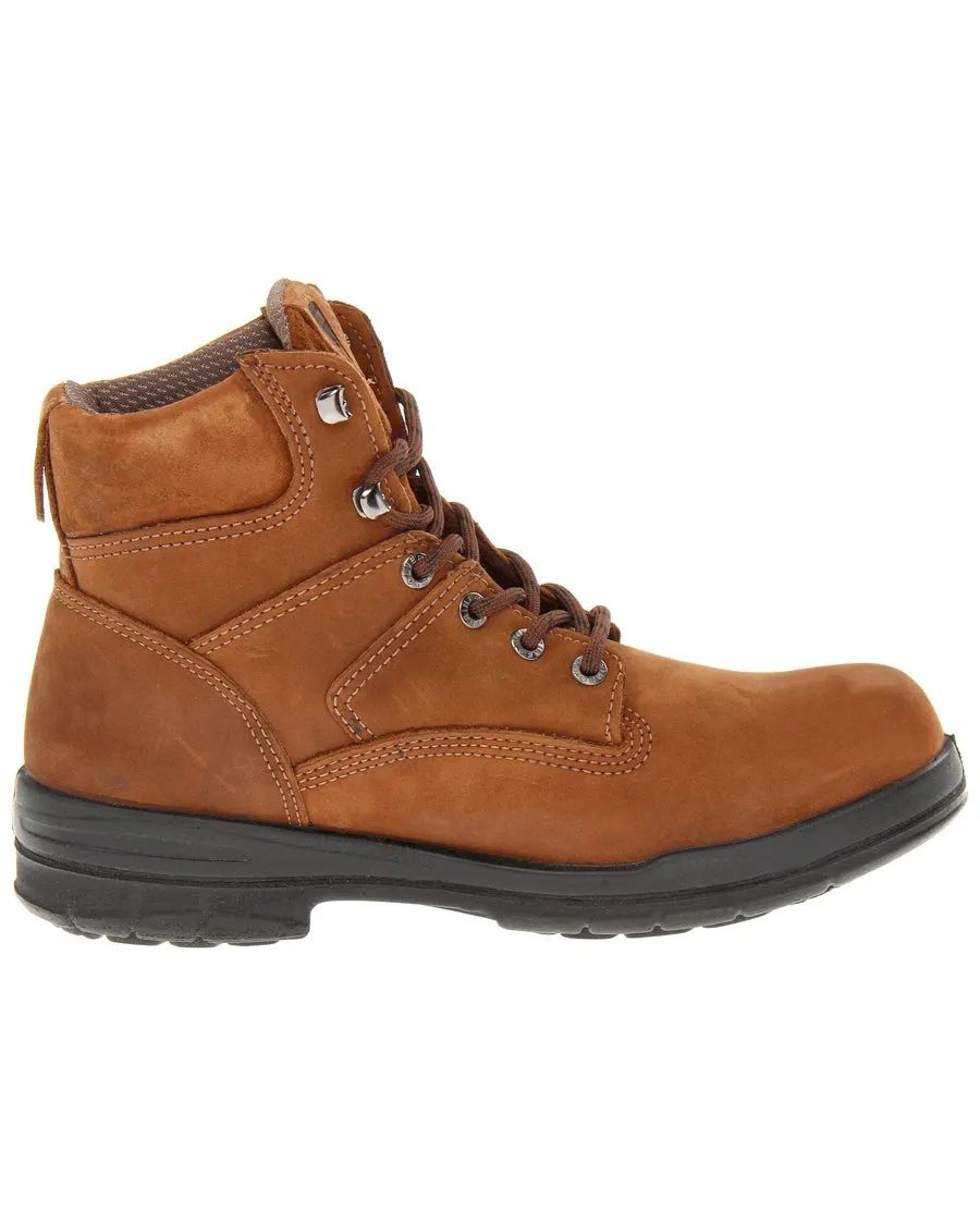 Mens 6" Steel-Toe Durashock Lace-Up Boots