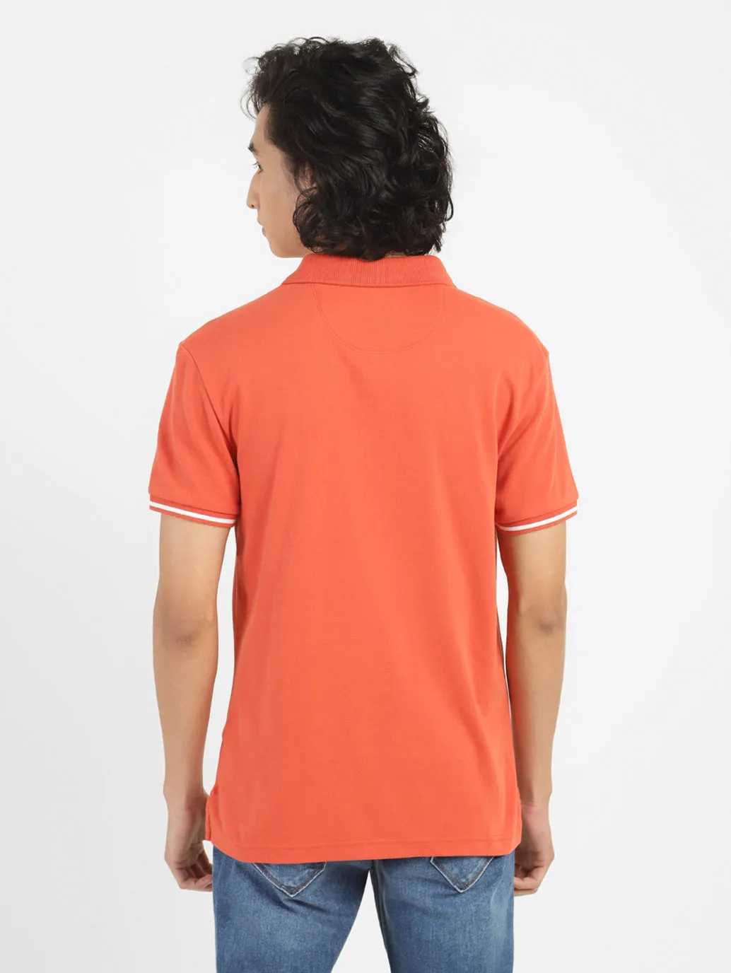 Men's Solid Polo T-shirt