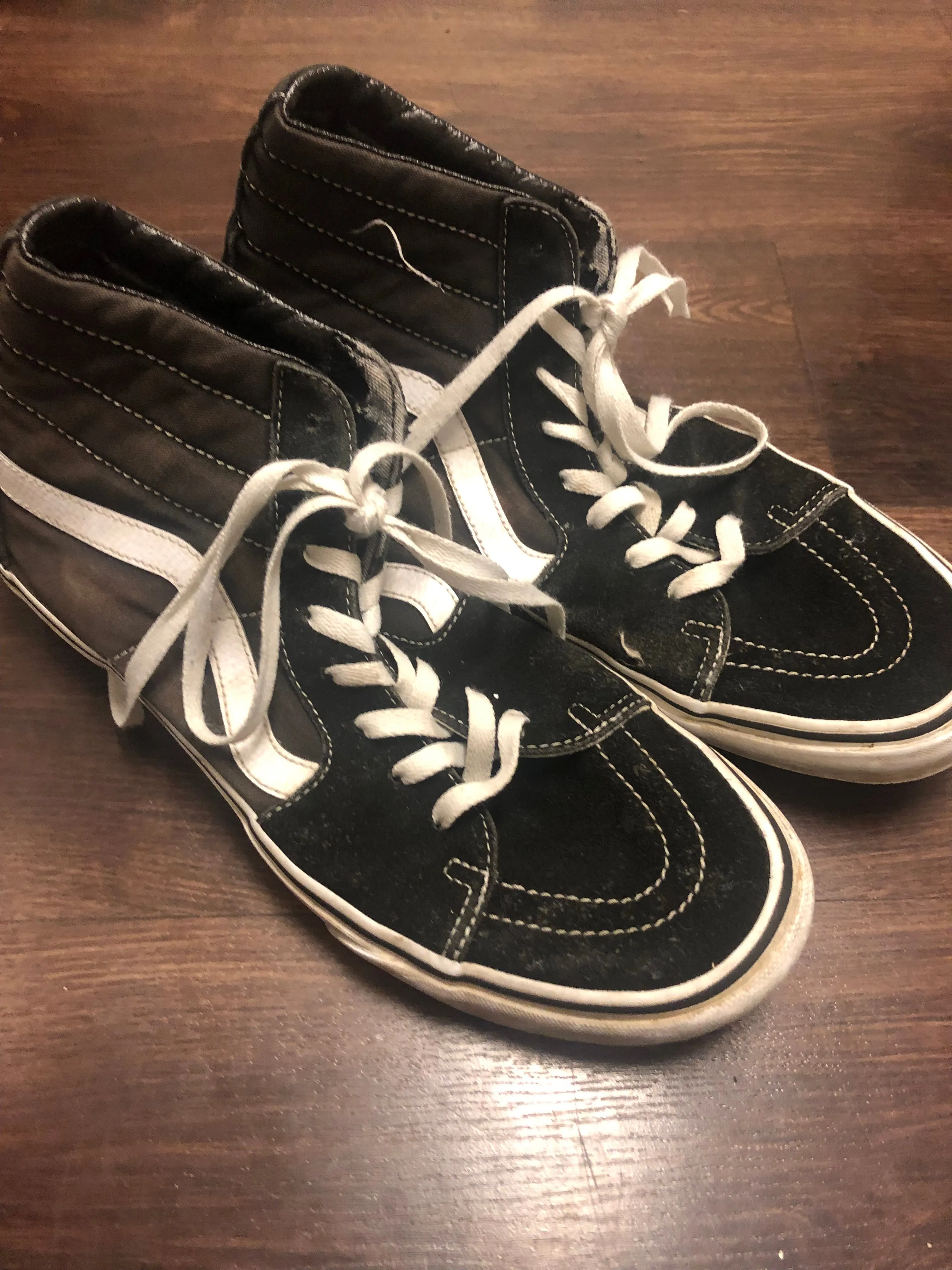 Mens Vans Classics High Top lace up sneakers size 11