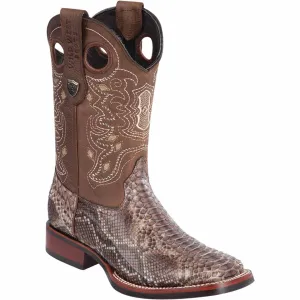 Men's Wild West Python Ranch Toe Boot 28255785