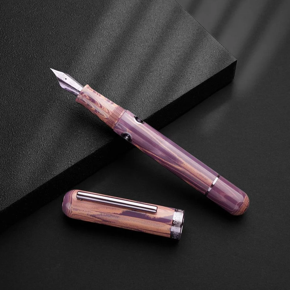 Nahvalur (Narwhal) Fountain Pen - Nautilus - Mousseline Lilas - Limited Edition (2023)