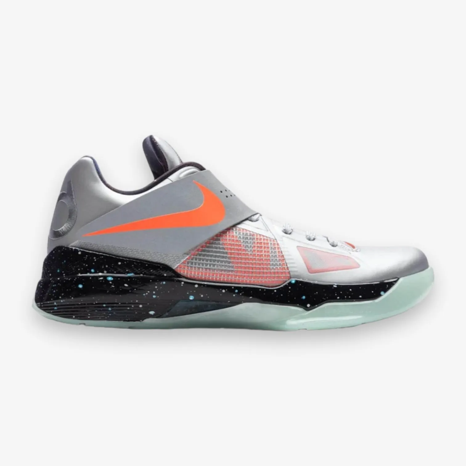 Nike KD IV Metallic Silver total orange "Galaxy" FD2635-001