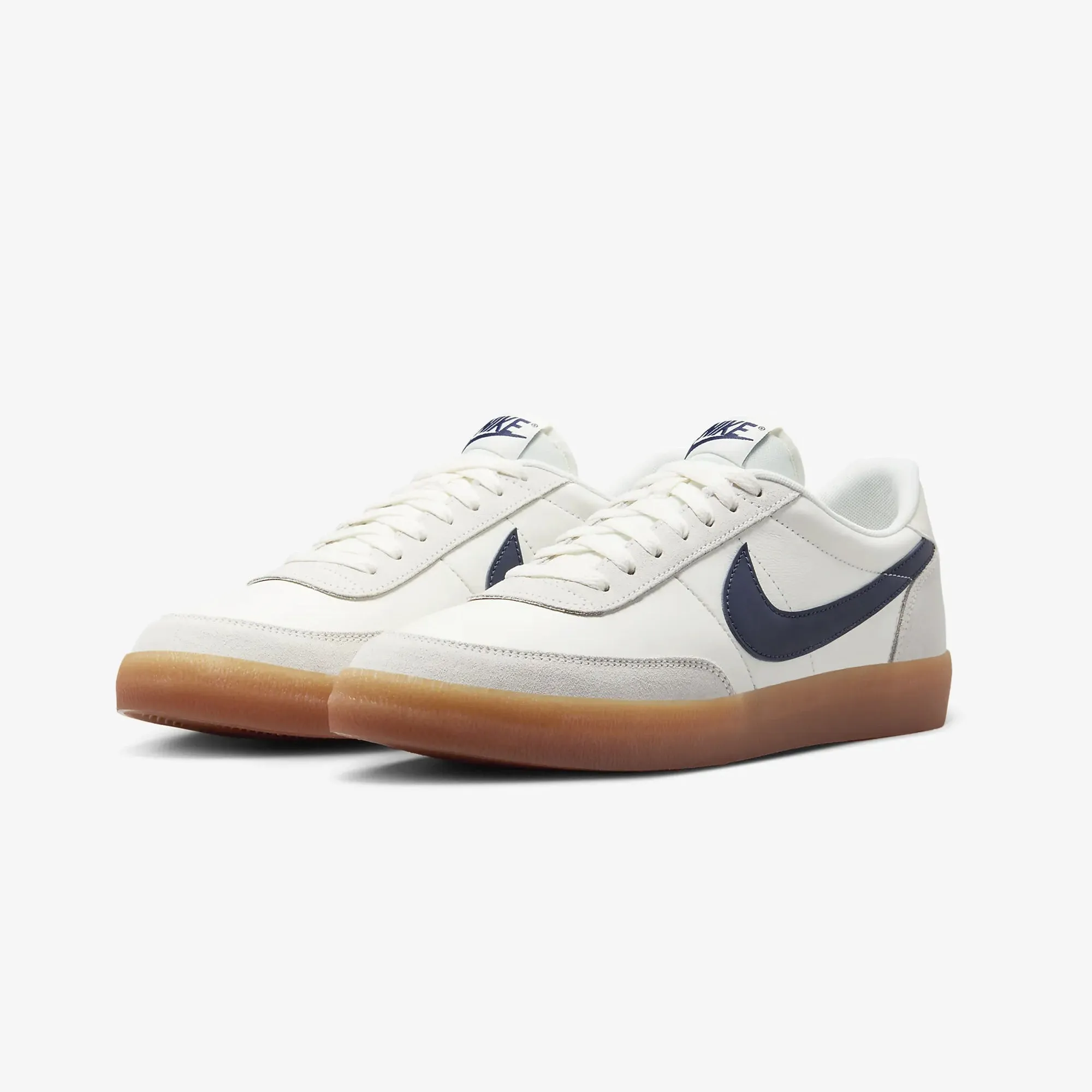 Nike | KILLSHOT 2 LEATHER  { SAIL/MIDNIGHT NAVY-GUM YELLOW