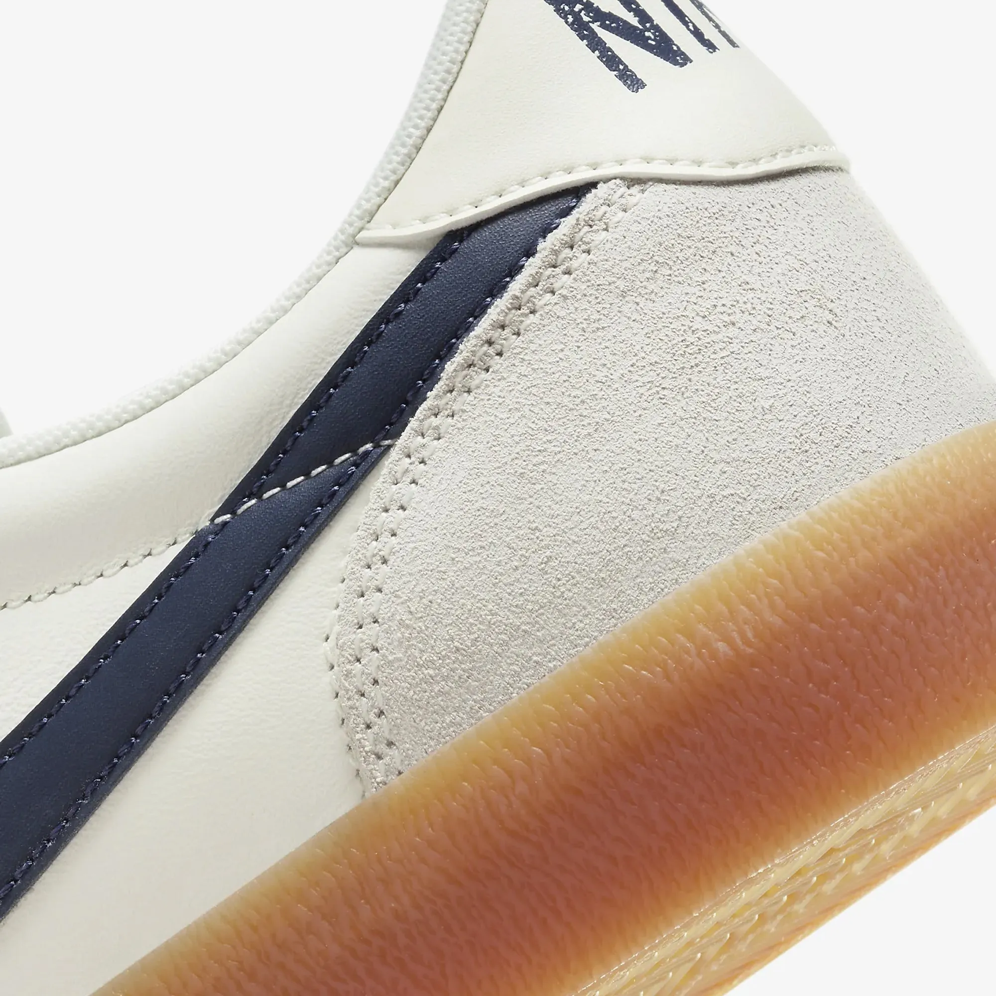 Nike | KILLSHOT 2 LEATHER  { SAIL/MIDNIGHT NAVY-GUM YELLOW