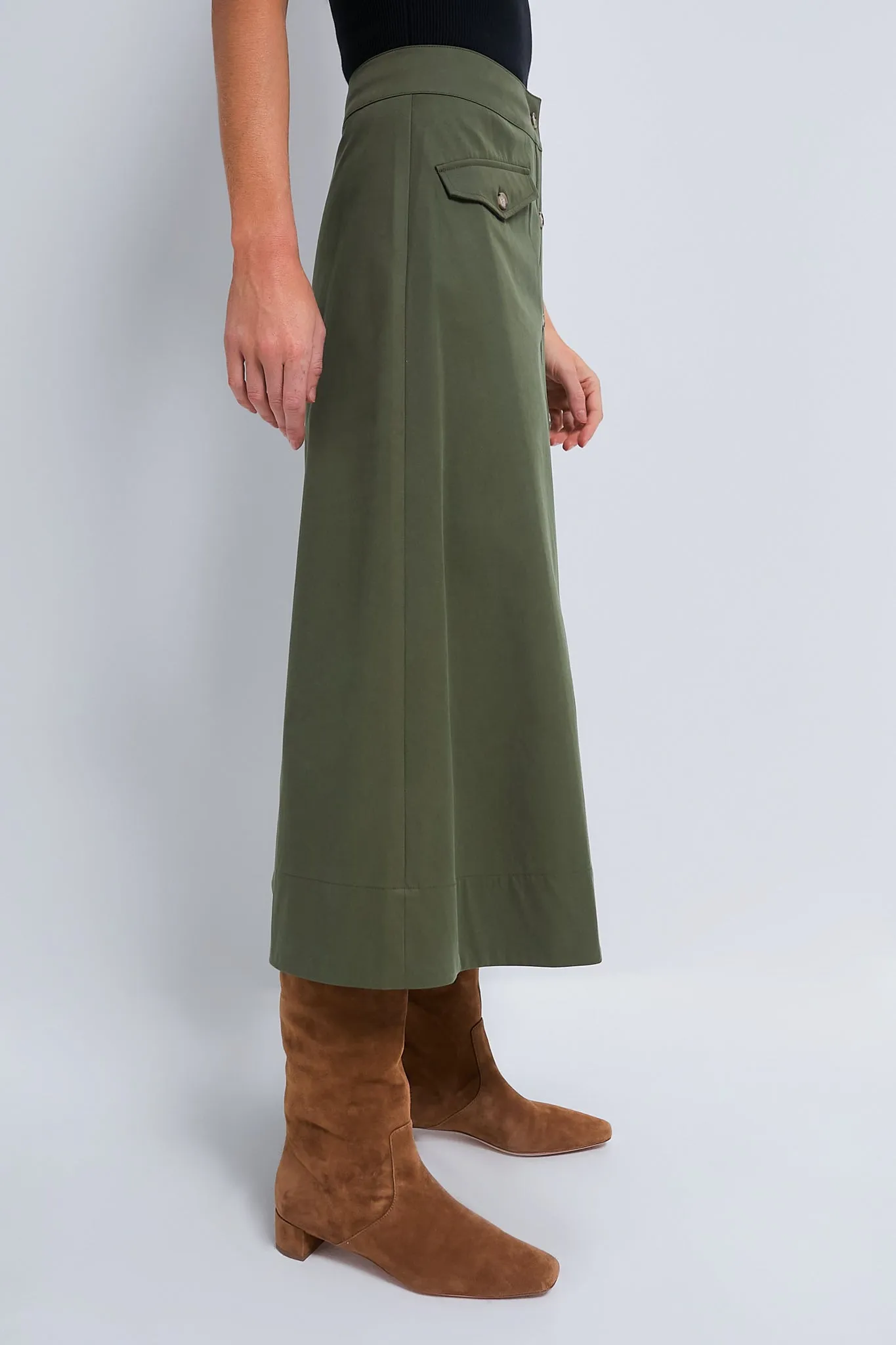 Olive Kenya Skirt