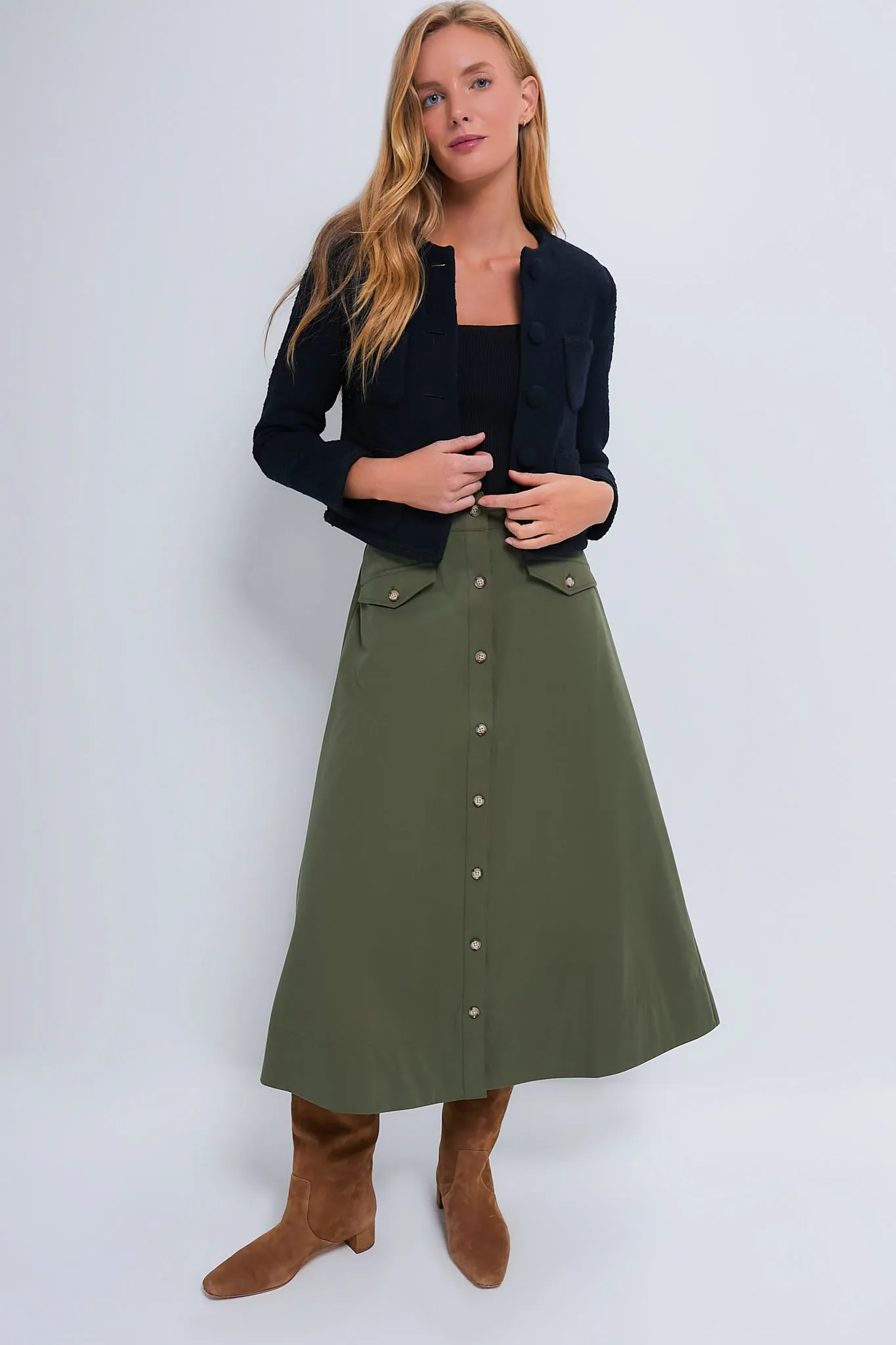 Olive Kenya Skirt