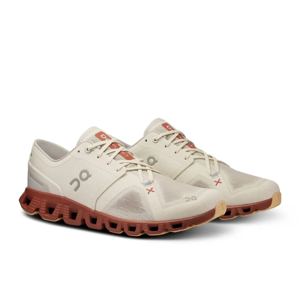 On Running Cloud X 3 (Mens) - Ice/Auburn